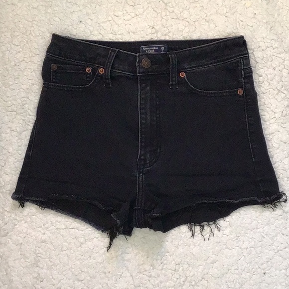 Abercrombie & Fitch Pants - Abercrombie High Rise cutoff shorts